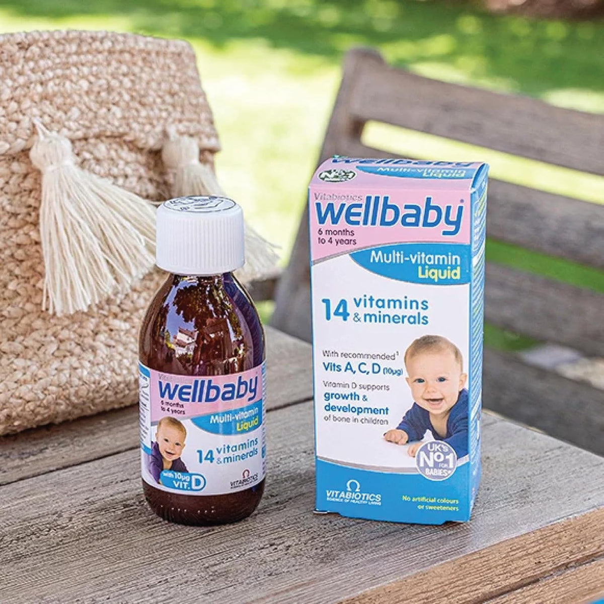 Vitabiotics Wellbaby Multi-Vitamin Liquid - 150ml - görsel 3
