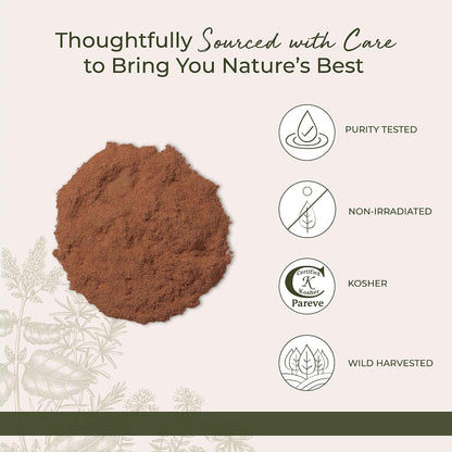 Starwest Botanicals Cat's Claw Bark Powder Wildcrafted - Dried Cat's Claw Herb for Tea, Herbal Blends, Smoothies, and Baking, Certified Kosher - 113 g Pouch