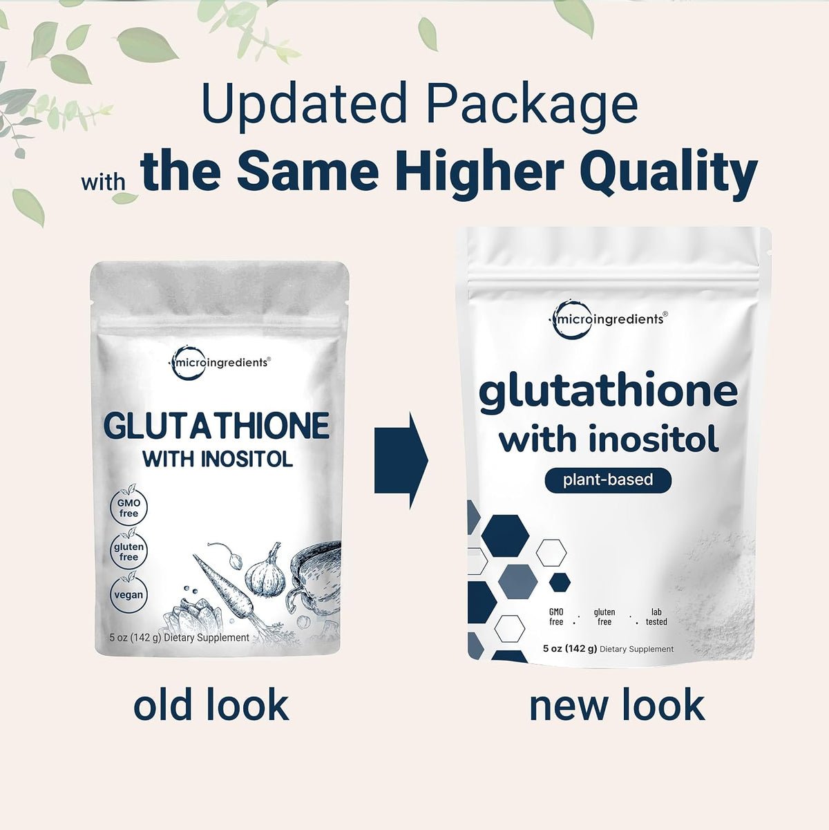 Micro Ingredients Glutathione Food Supplement, Pure Reduced Glutathione Powder with Inositol, 142g - 9 Month Supply - görsel 3