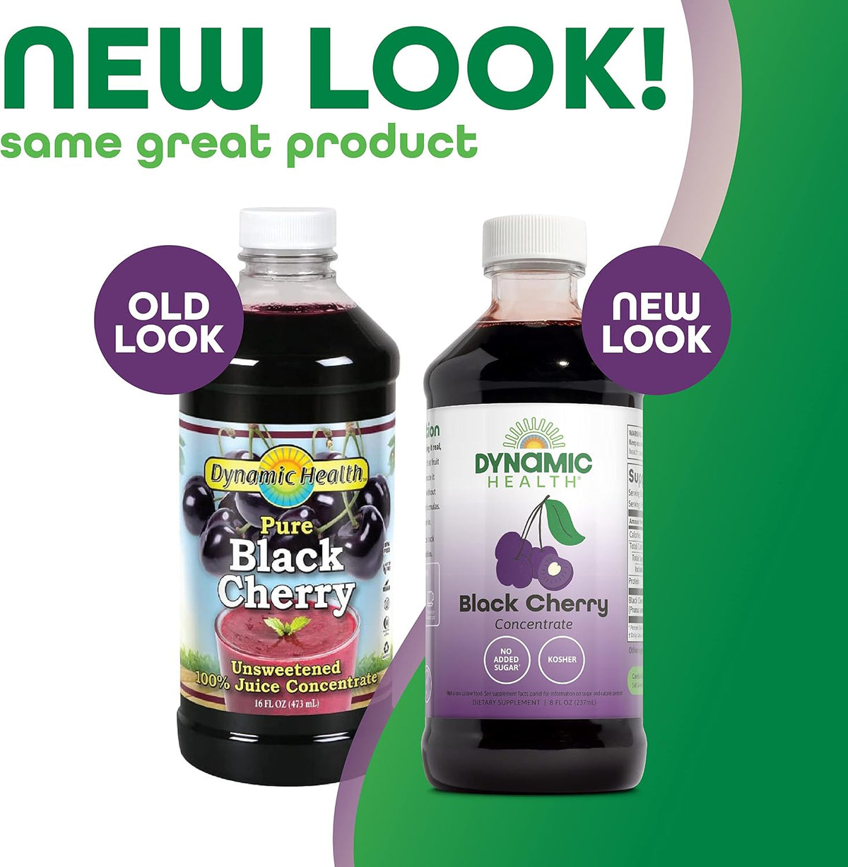 Dynamic Health Pure Black Cherry Unsweetened 100% Juice Concentrate - görsel 5