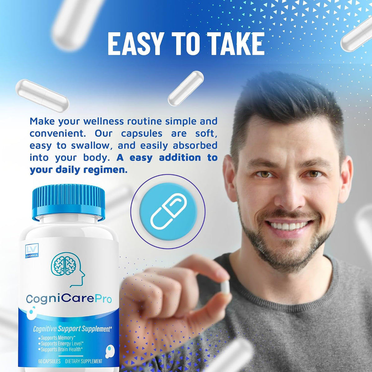 Cognicare Pro Capsules – Advanced Formula Multivitamin (5-Pack, 300 Capsules) - görsel 4