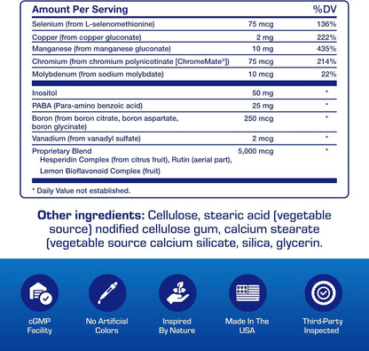 30-in-1 Adult Multivitamin with Iron for Women and Men Over 50