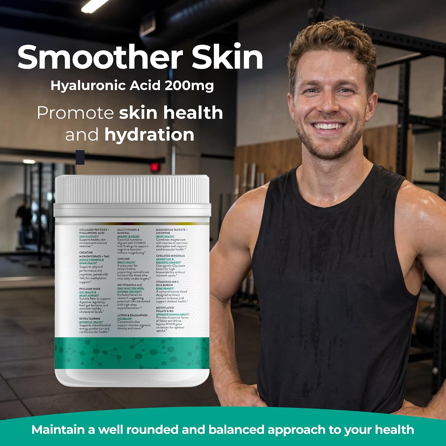 Methylated Multivitamin, Creatine, Collagen (Mixed Berry) - görsel 5