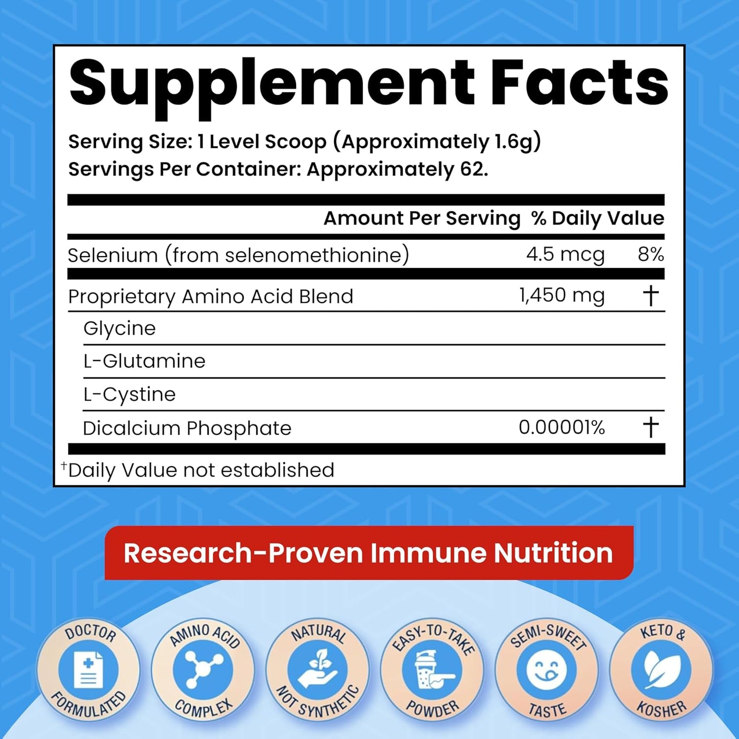 ProImmune Immune Formulation 200 Glutathione Supplement - 62 Servings (2-Month Supply) - görsel 5