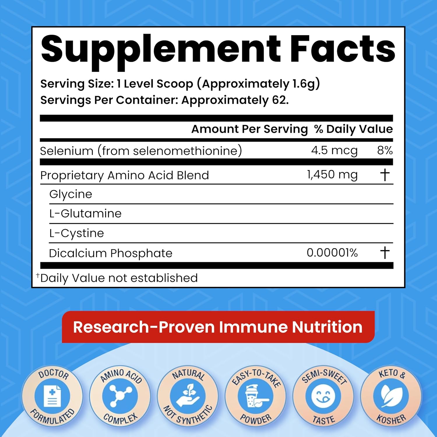 ProImmune Immune Formulation 200 Glutathione Supplement - 62 Servings (2-Month Supply) - görsel 5