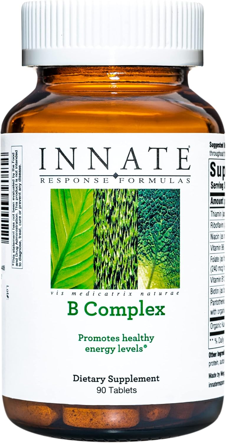 INNATE Response Formulae B Complex - 180 Tablets - görsel 9