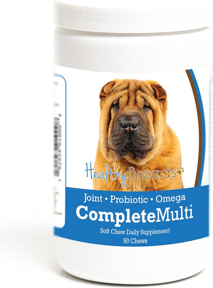 Healthy Breeds Italian Greyhound All in One Multivitamin Soft Chew, 60 Count