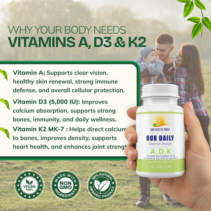 Daily Vites ADK Vitamin Supplement