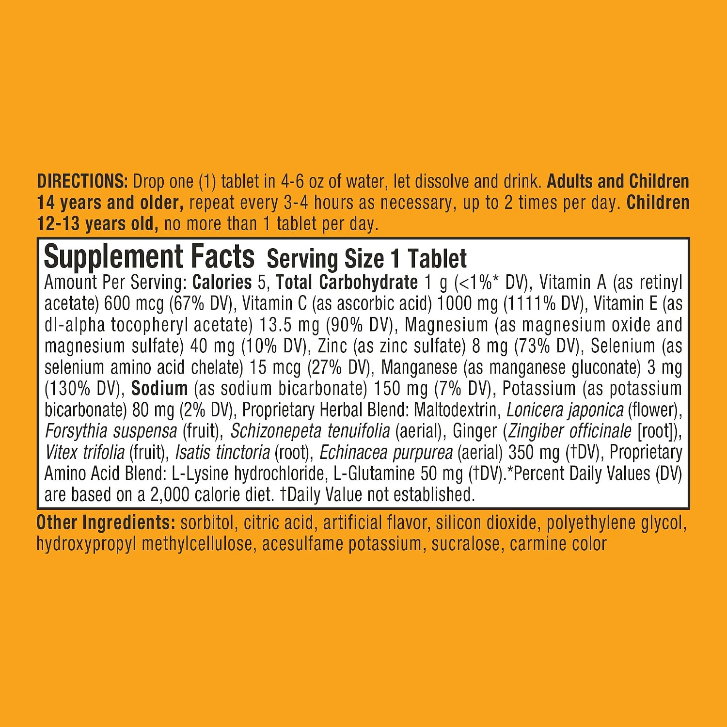 Airborne Very Berry Effervescent Tablets, 1000mg Vitamin C – Immune Support – 10 Count (Pack of 3) - görsel 9