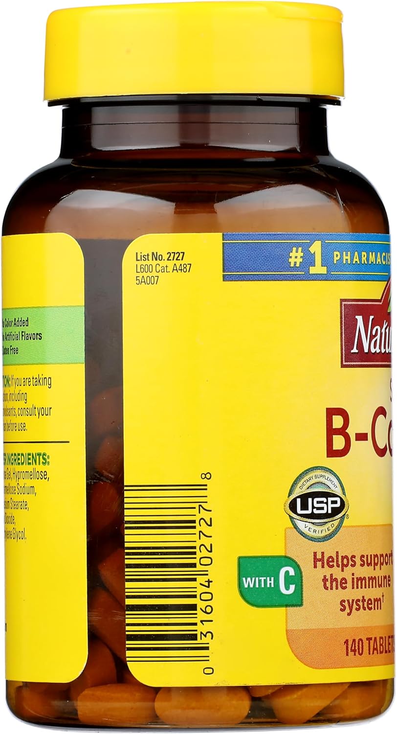 Nature Made Super Vitamin B-Complex - 140 Tablets - görsel 4