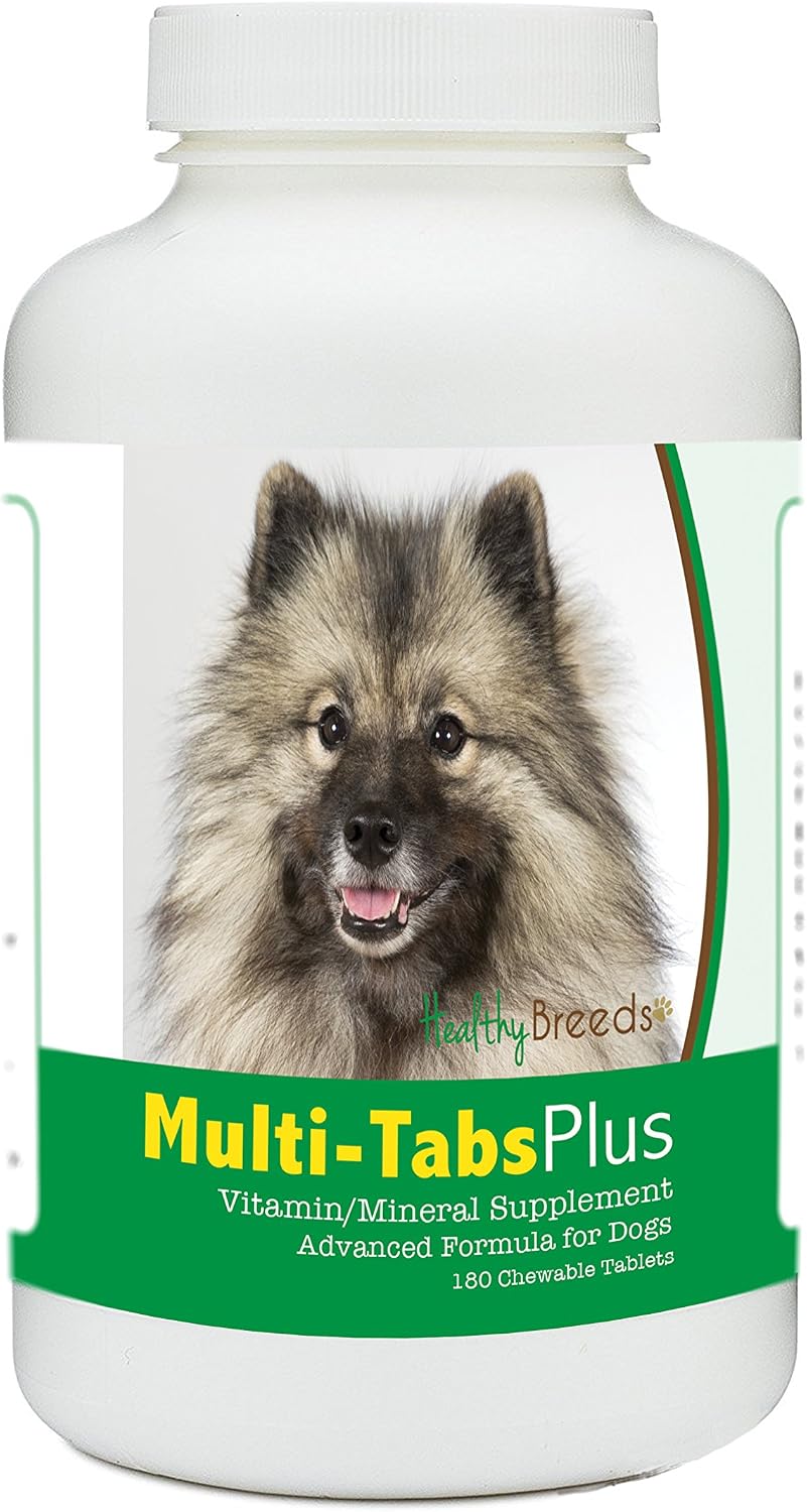 Healthy Breeds Keeshonden Multi-Tabs Plus Chewable Tablets 180 Count - görsel 1