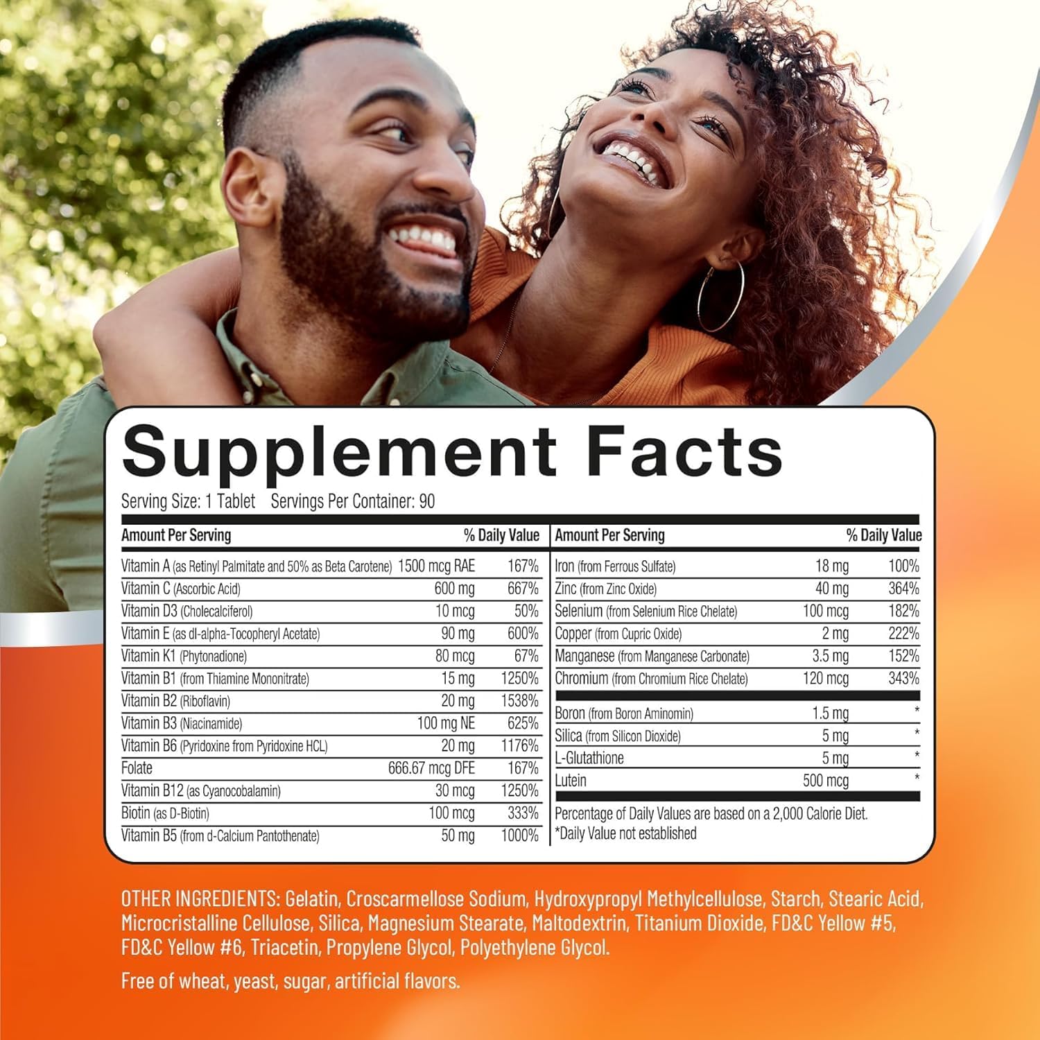 Basic Brands - Powerall Multivitamin - 90 Tablets - 2-Pack - görsel 2