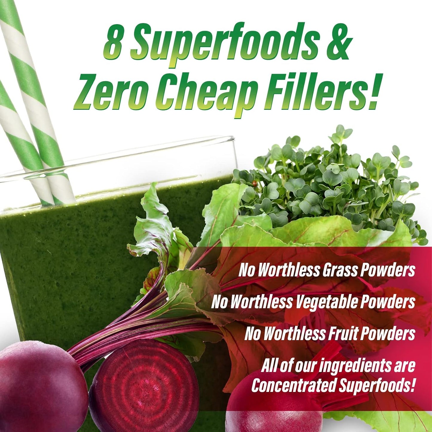 Myogenix MyoVite Super Greens Food Supplement Powder - Organic Super Greens, 30 Servings - görsel 2