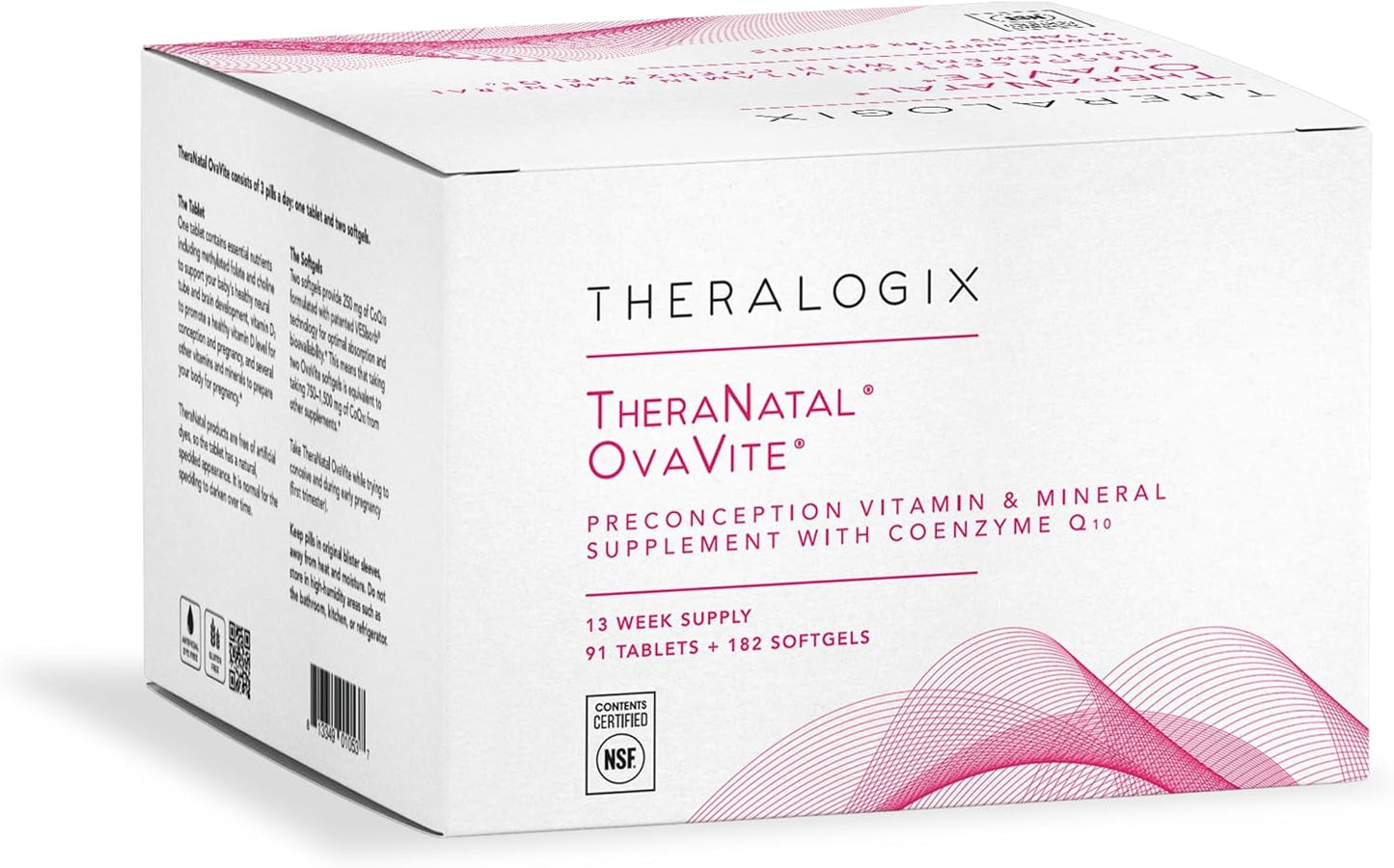 Theralogix TheraNatal OvaVite Preconception Vitamins with CoQ10 - görsel 1