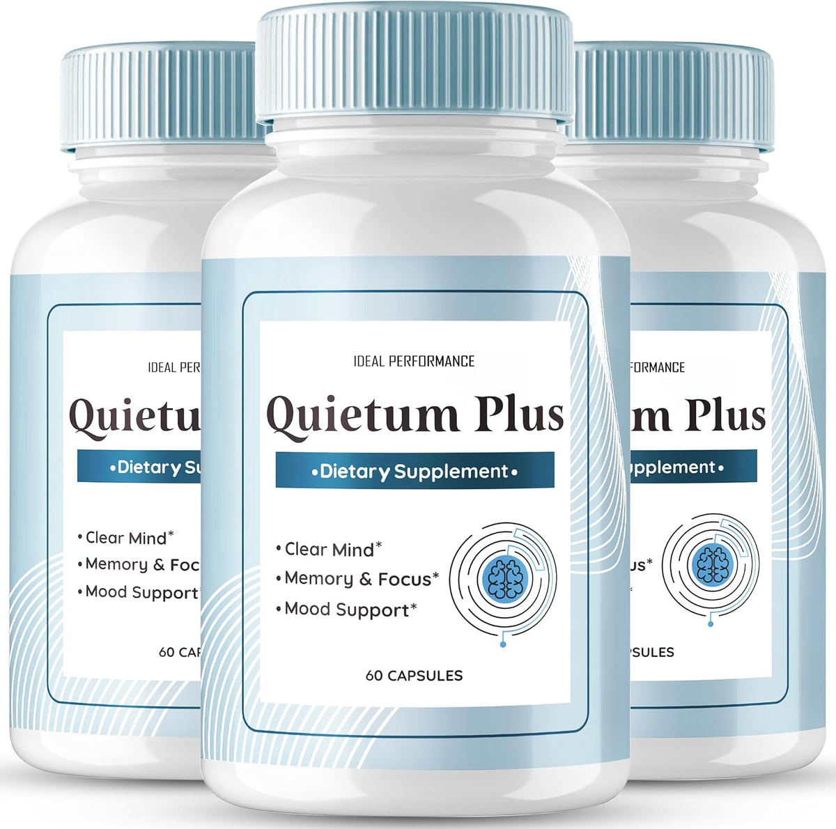Quietum Plus Tinnitus Relief for Ringing Ears, Official Quietum Plus Original Supplement Capsules, Advanced Formula for Healthy Ears, QuietumPlus Reviews (3 Pack) - görsel 1