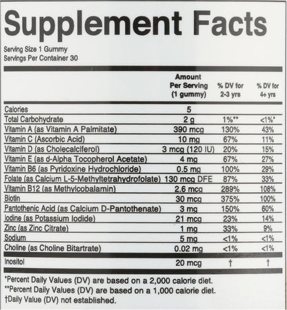 Mary Ruth's Kids Sugar-Free Multivitamin Gummies, 30 Gummies