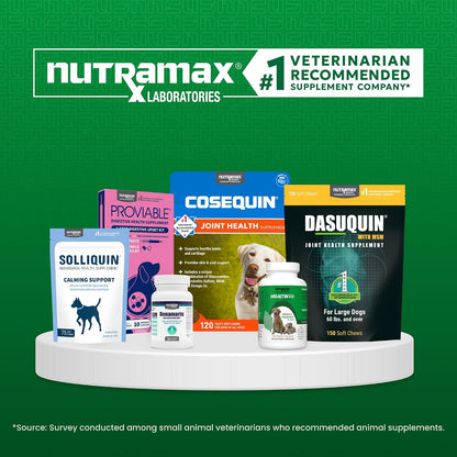 Nutramax Denamarin for Small Dogs and Cats, Liver Health Supplement with S-adenosylmethionine (SAMe) plus Silybin, Coated Tablets, 30 Tablets