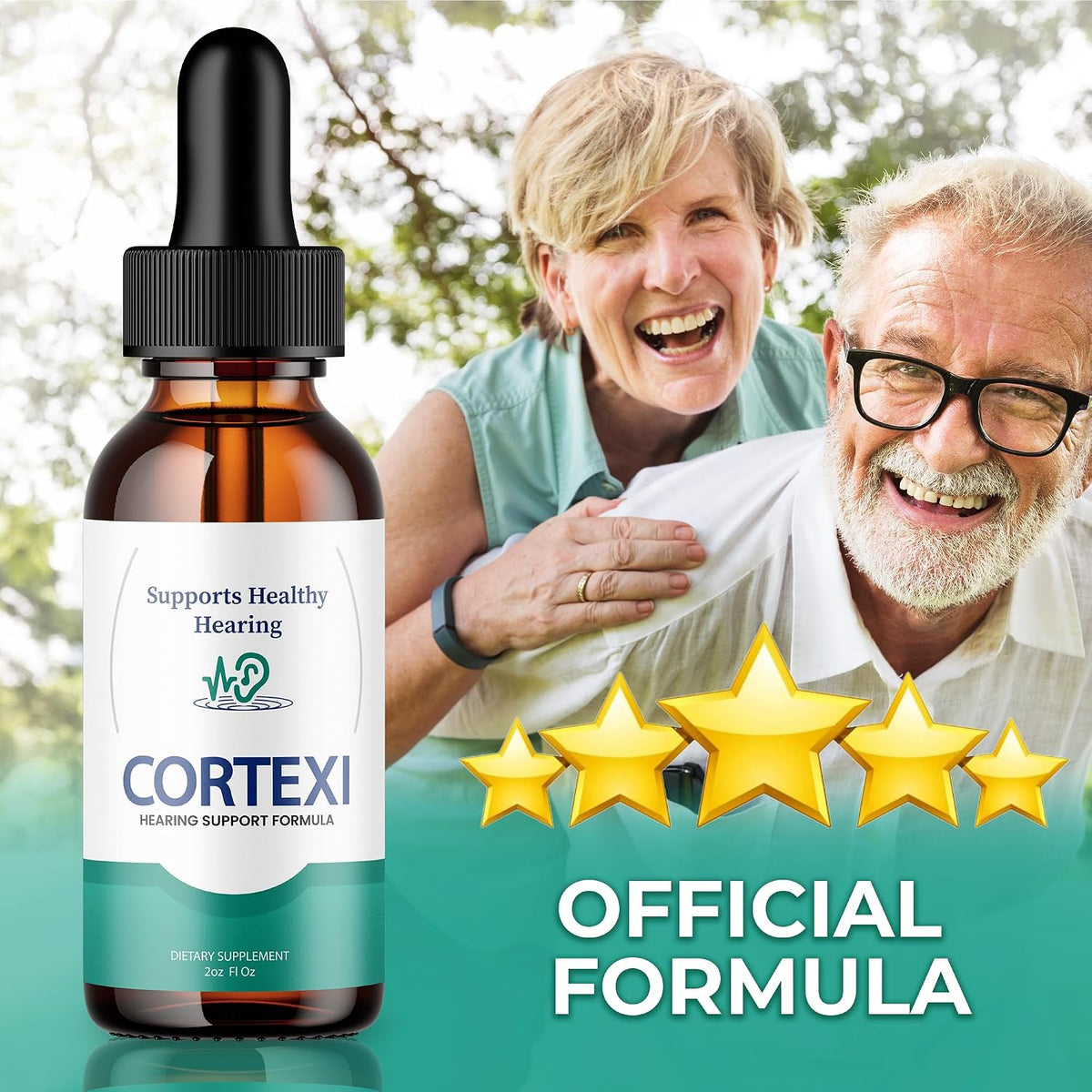 Cortexi Tinnitus Treatment Hearing Support with Chromium, Grape Seed, Astragalus, Maca Root – Hearing Support Drops Supplement (60 ml) - görsel 4