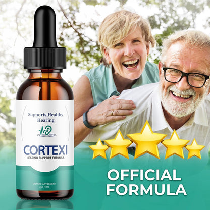 Cortexi Tinnitus Treatment Hearing Support with Chromium, Grape Seed, Astragalus, Maca Root – Hearing Support Drops Supplement (60 ml)