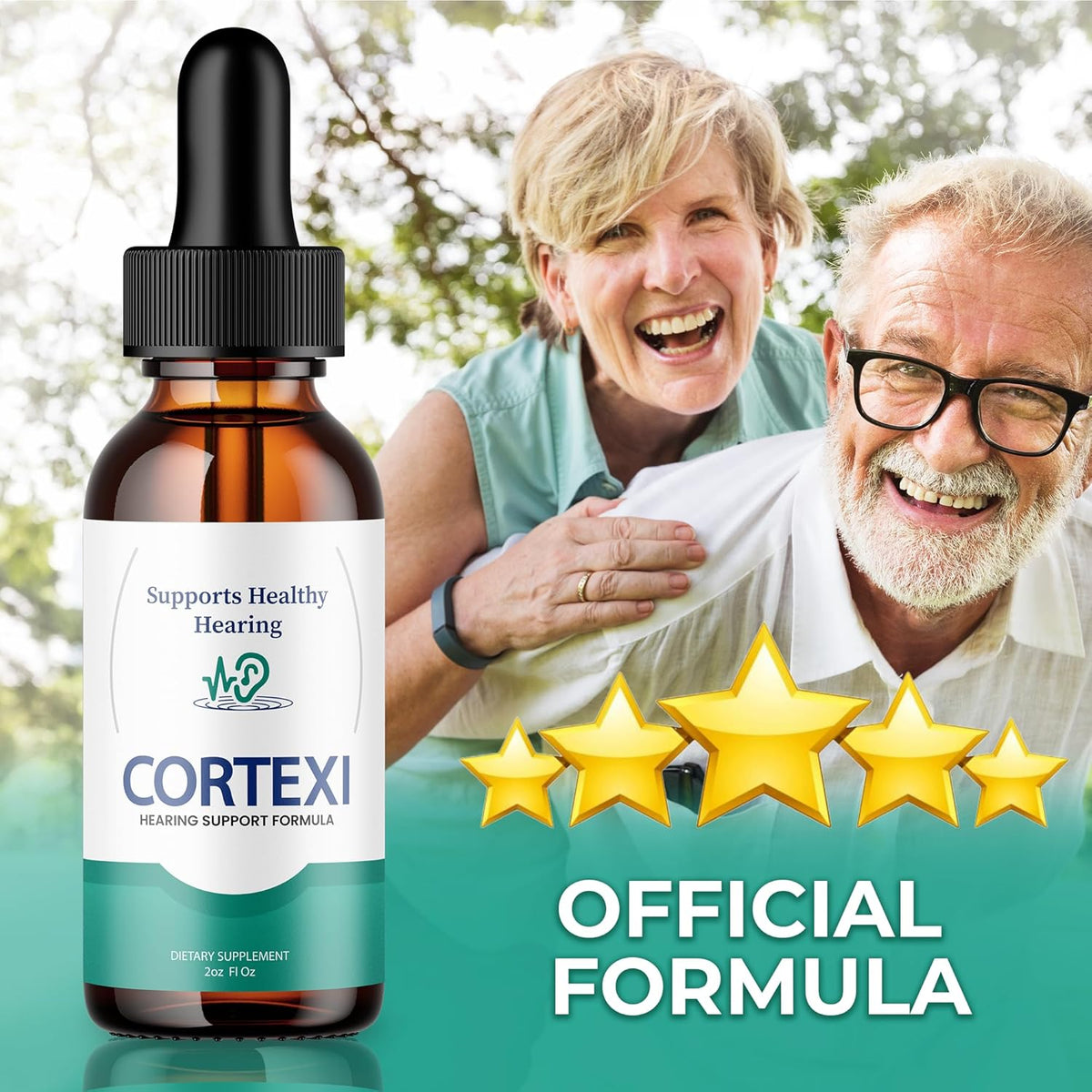 Cortexi Hearing Support Drops with Chromium, Grape Seed, Astragalus, Maca Root (118 ml) - görsel 5