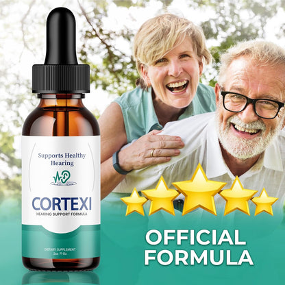 Cortexi Hearing Support Drops with Chromium, Grape Seed, Astragalus, Maca Root (118 ml)
