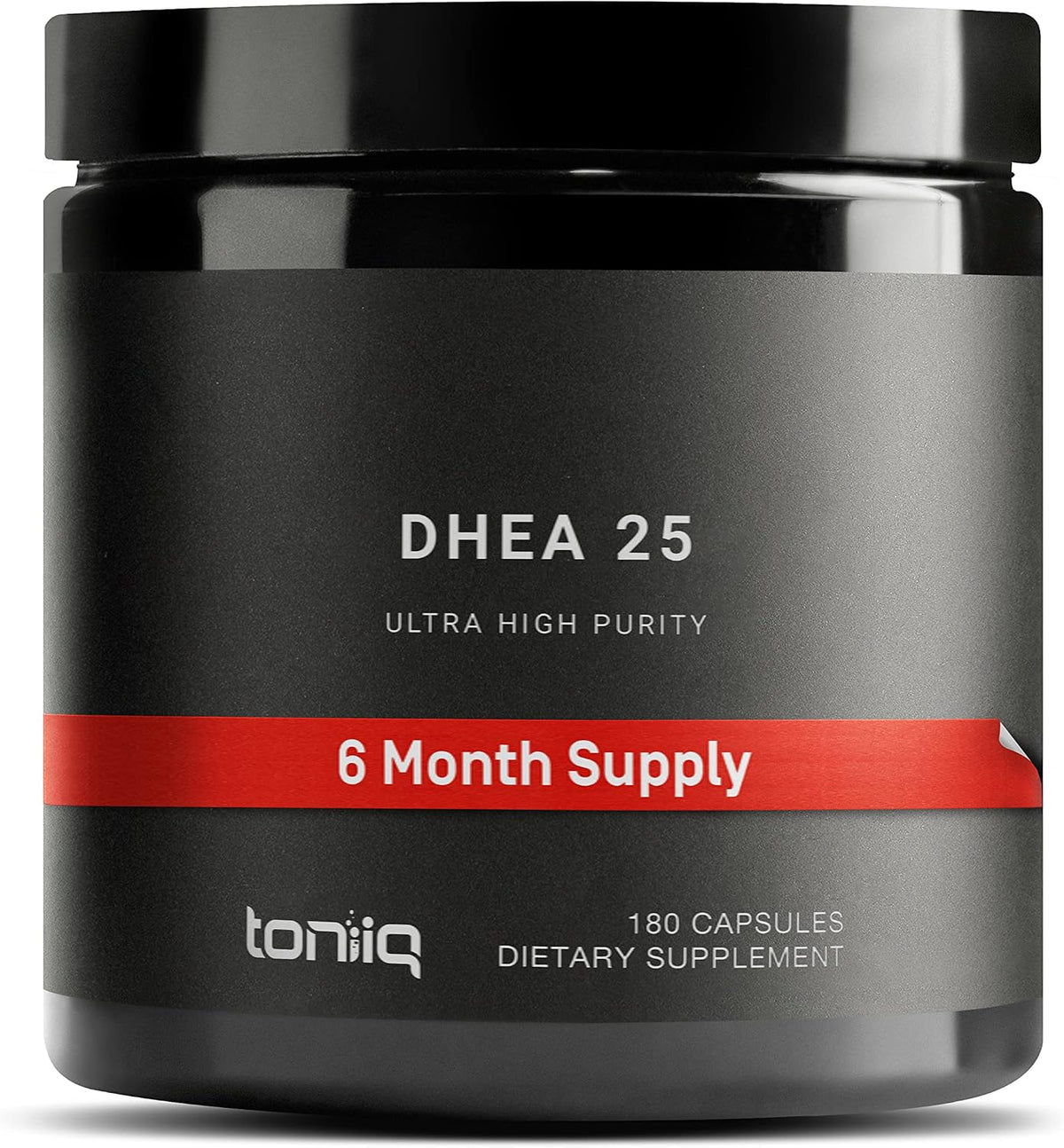 Toniiq Ultra High Strength DHEA 100mg Supplement - 99%+ Pure Micronised DHEA for Men and Women - 180 Capsules - görsel 9