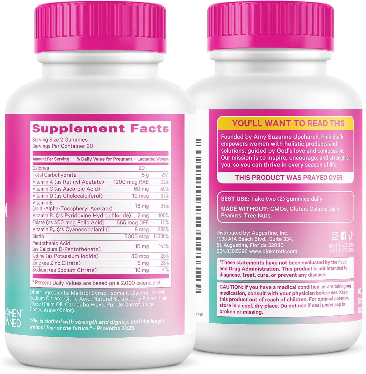 Pink Stork Postpartum Hair Loss Gummies - görsel 9