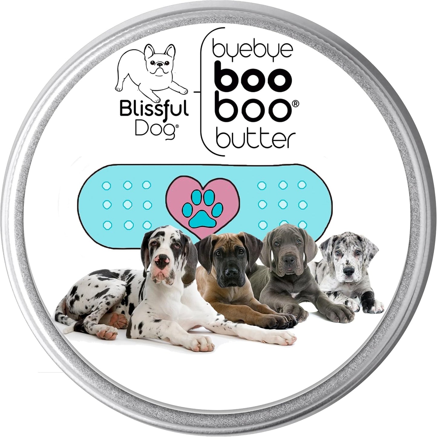 The Blissful Dog 113 g Tin Great Dane Booboo Butter - görsel 1
