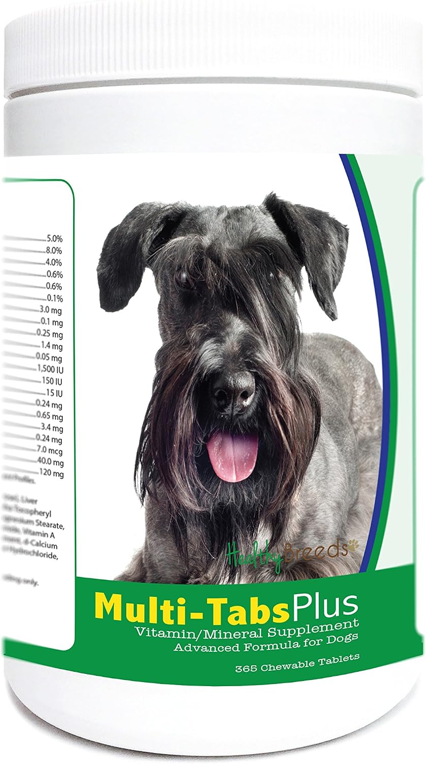 Healthy Breeds Cesky Terrier Multi-Tabs Plus Chewable Tablets 365 Count - görsel 1
