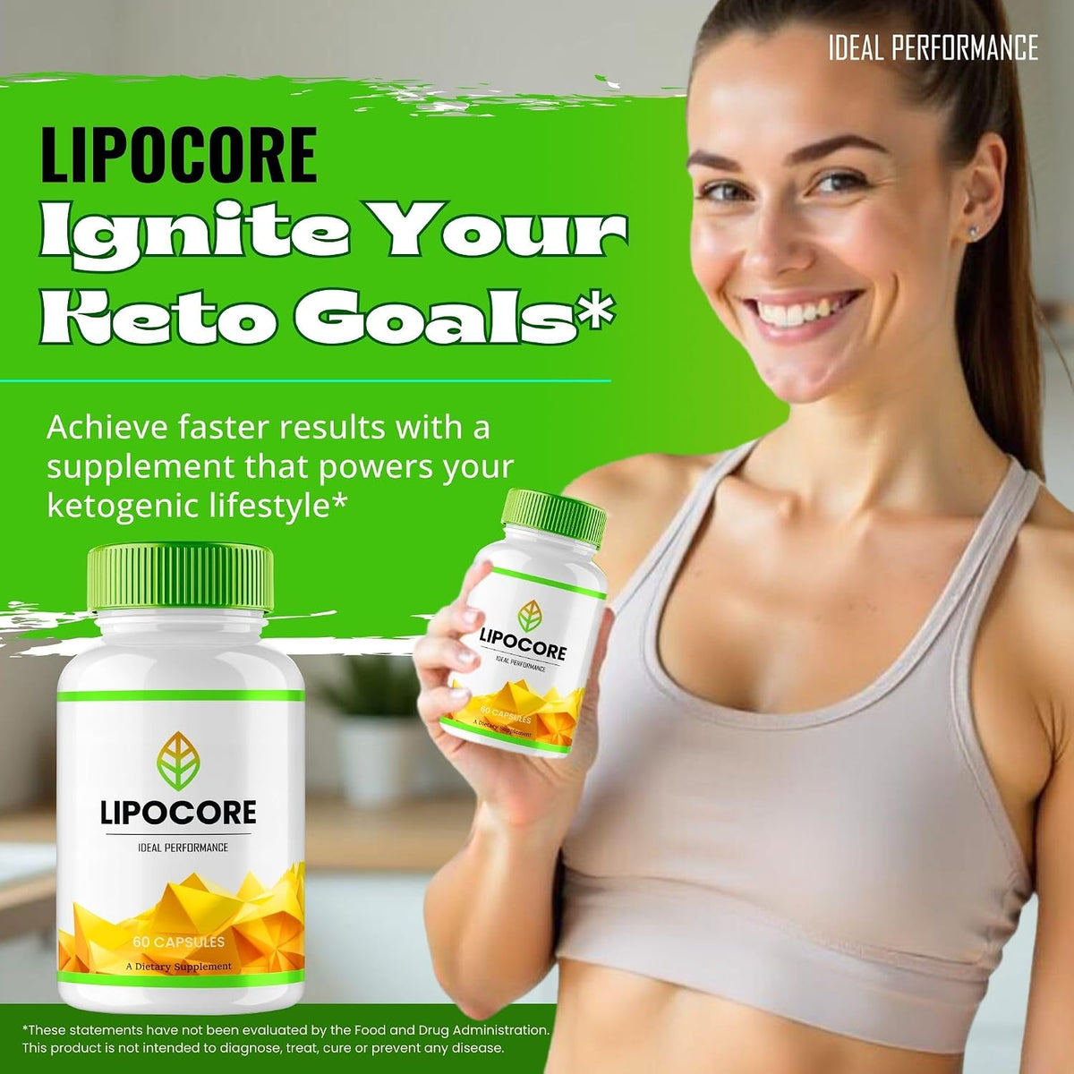 Lipocore Capsules – Official All-Natural Keto Supplement for Overall Health Support (2 Pack) - görsel 4
