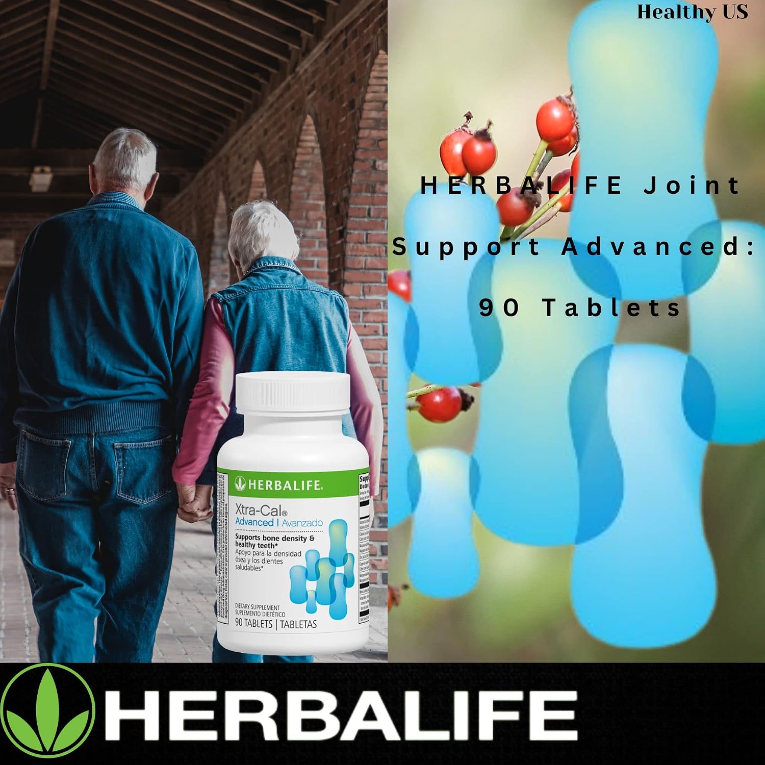 Herbalife Xtra-Cal Advanced: Calcium Tablets with Vitamin D and Minerals (90 Tablets) - görsel 7