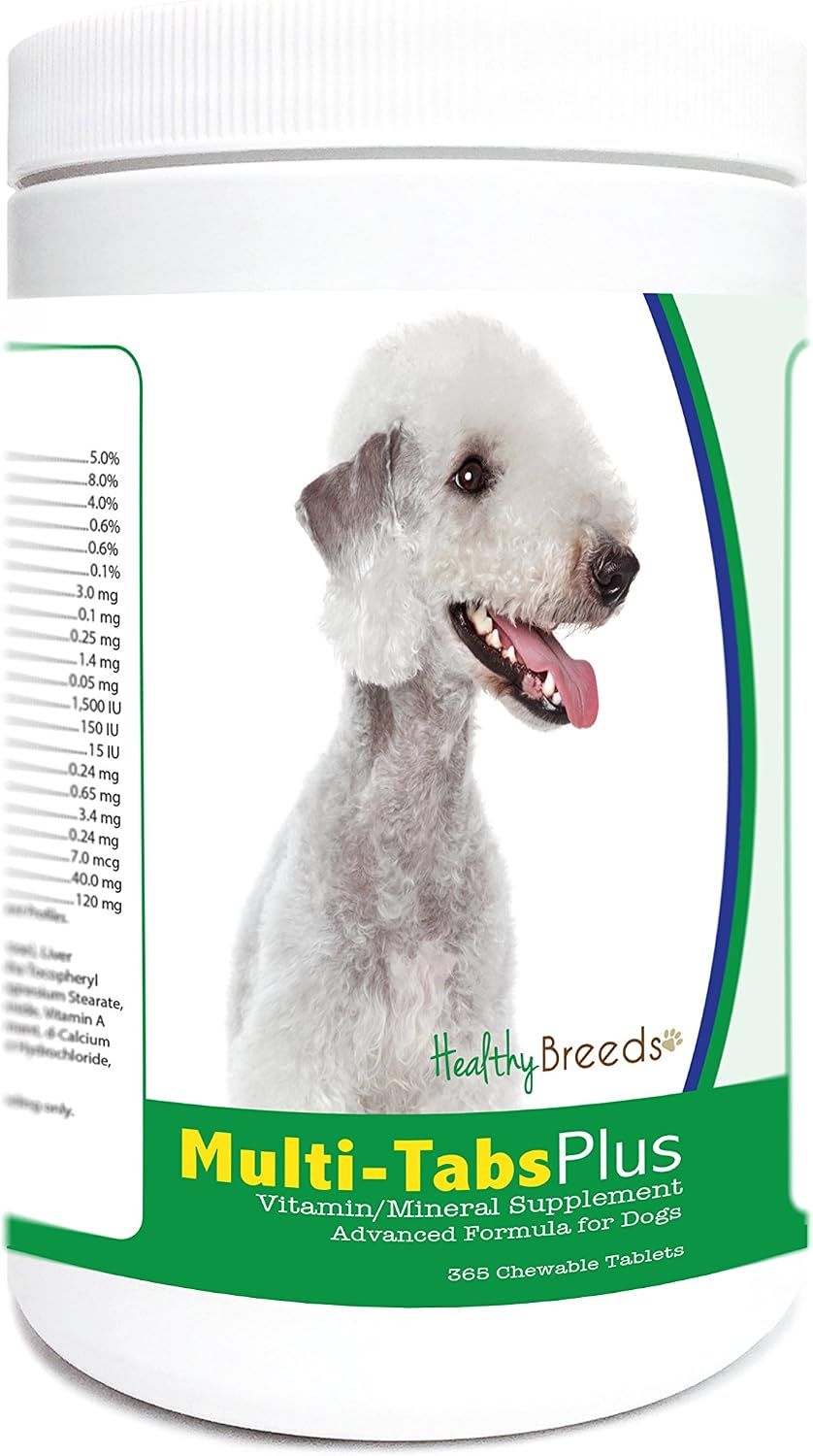 Healthy Breeds Bedlington Terrier Multi-Tabs Plus Chewable Tablets 365 Count - görsel 1
