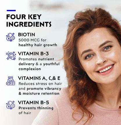 Elon Matrix 5000 Complete Multivitamin — Skin, Hair & Nail Support, 180 Tablets (Pack of 3)