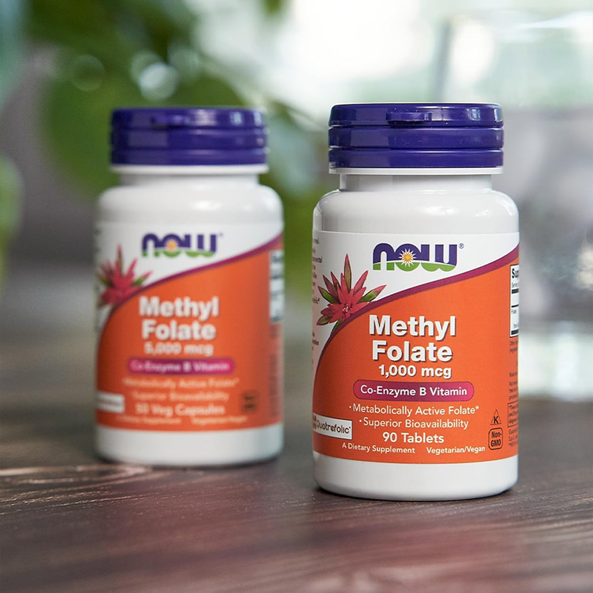 NOW Foods Methyl Folate 1,000 mcg, Metabolically Active Folate, 90 Tablets - görsel 7