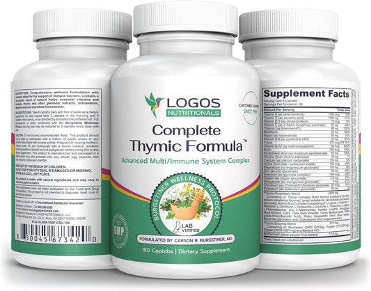Complete Thymic Formula™ - Multivitamin and Multimineral with Thymus Glandular Extracts