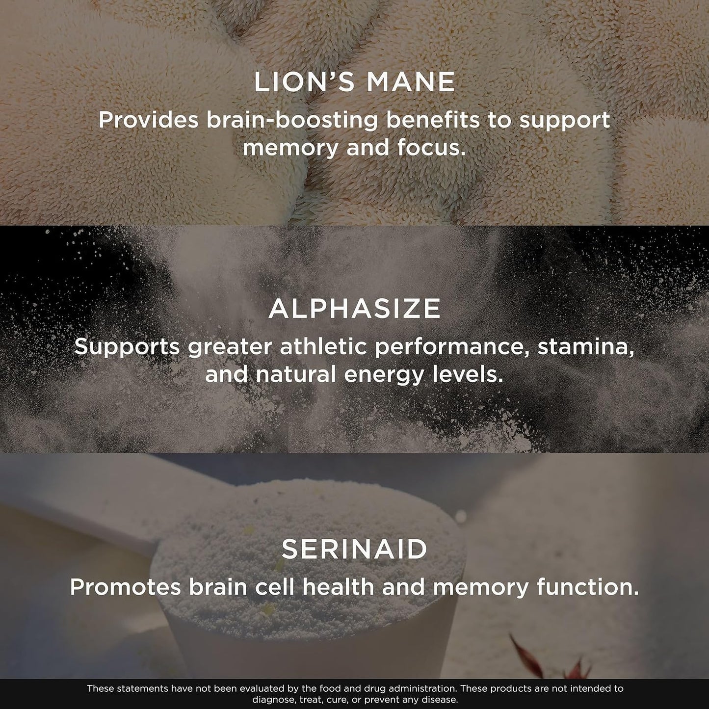 Genius Consciousness – Premium Nootropic Powder – AlphaSize, NeuroFactor, Lion's Mane and Dynamine – Natural Brain Booster – Watermelon - görsel 5