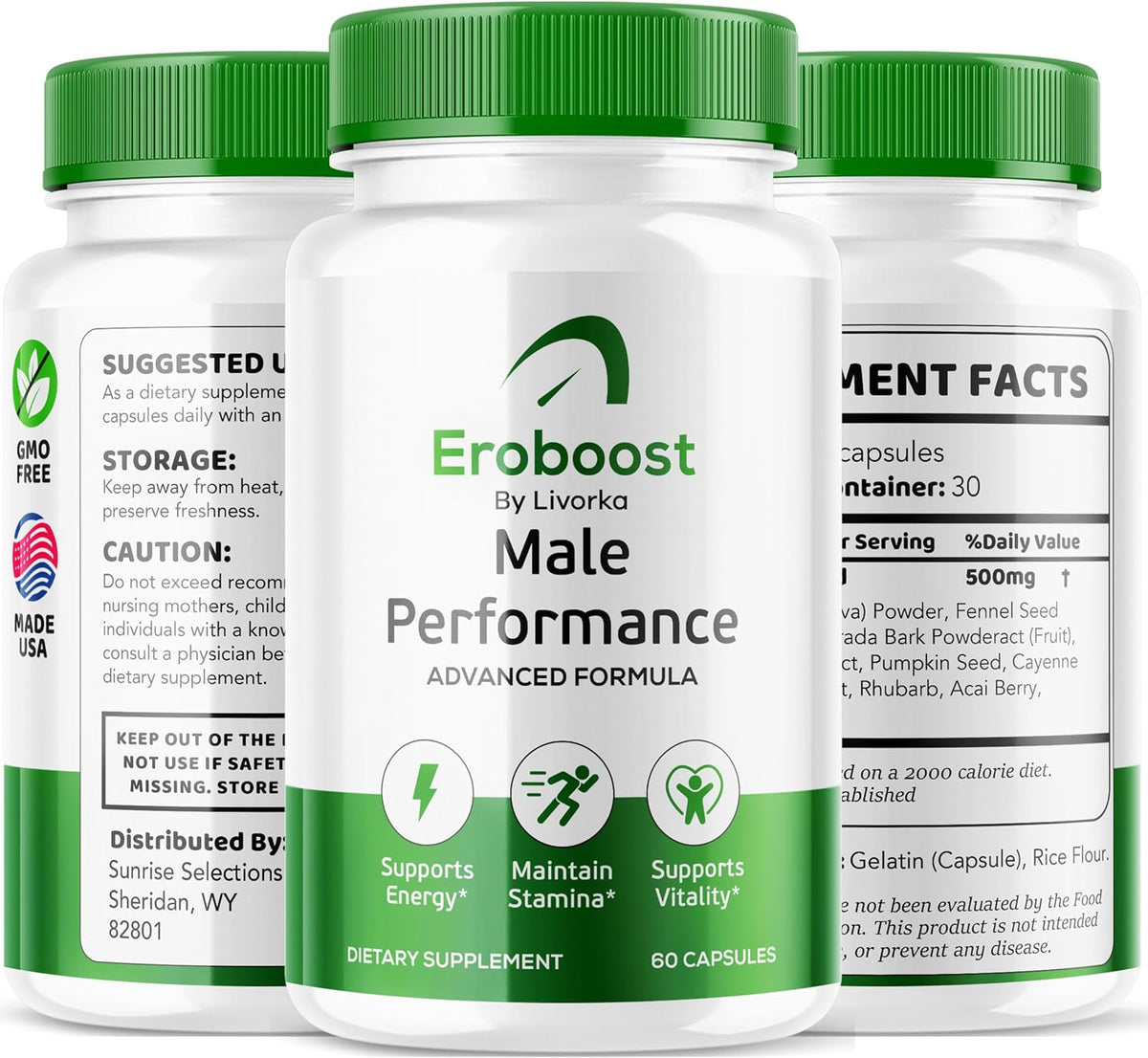 LIVORKA (3 Pack) EroBoost Capsules - 180 Capsules (3 Months Supply) - görsel 8