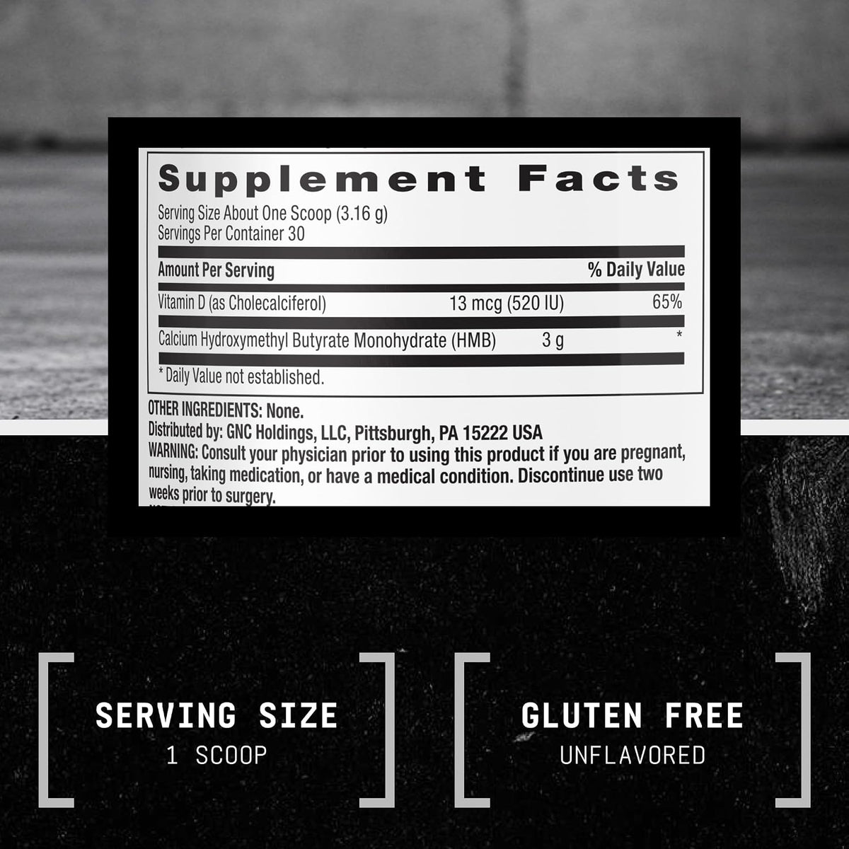Beyond Raw Chemistry Labs HMB Powder - 30 Servings - görsel 8