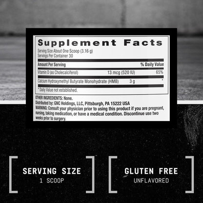 Beyond Raw Chemistry Labs HMB Powder - 30 Servings