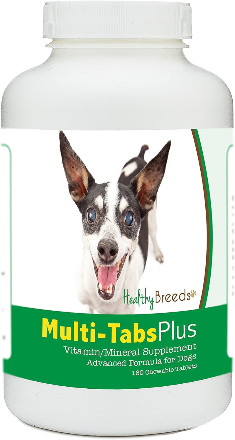 Healthy Breeds Rat Terrier Multi-Tabs Plus Chewable Tablets 180 Count - görsel 1