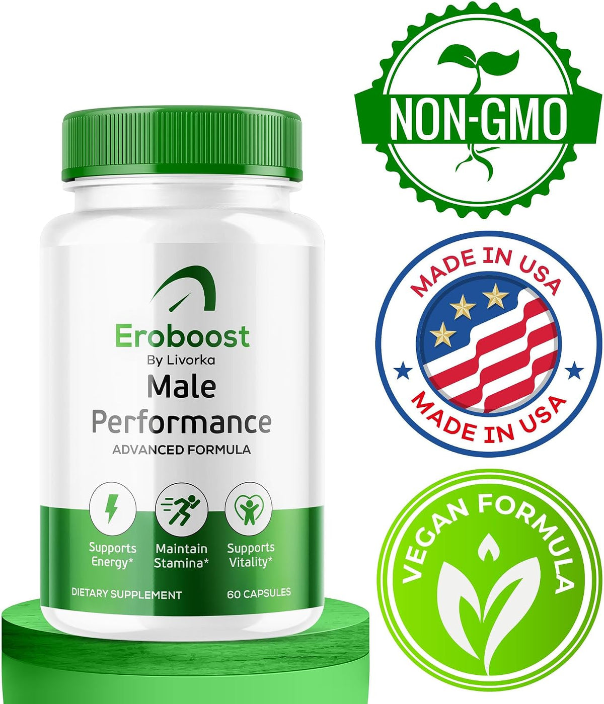 LIVORKA (3 Pack) EroBoost Capsules - 180 Capsules (3 Months Supply) - görsel 5