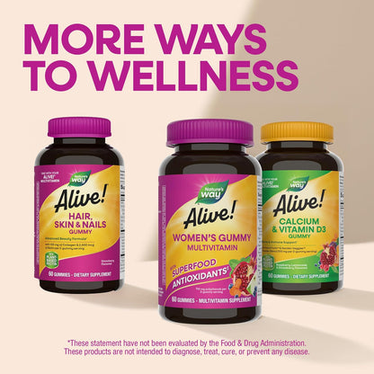 Nature's Way Alive! Women's Multivitamin Gummy, 150 Gummies