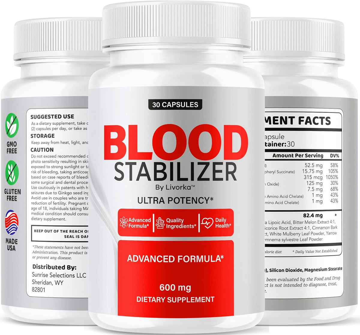 Blood Stabilizer Advanced Formula - 150 Capsules (5-Month Supply) - görsel 9