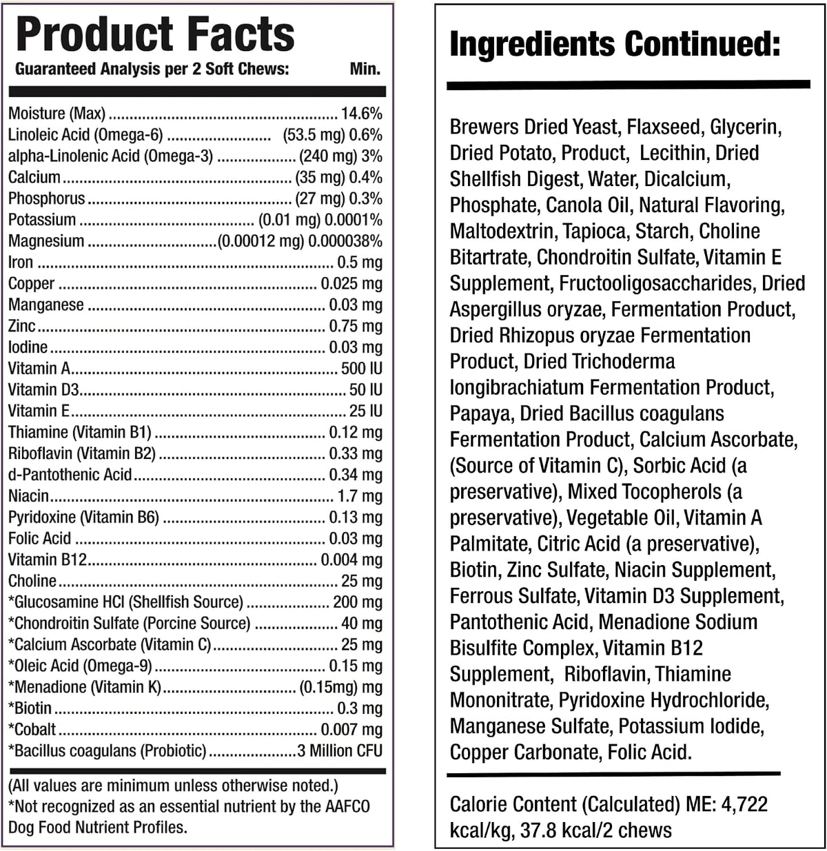 Larry 8-in-1 Multivitamin Dog Supplement - 120 Salmon Soft Chews - görsel 5