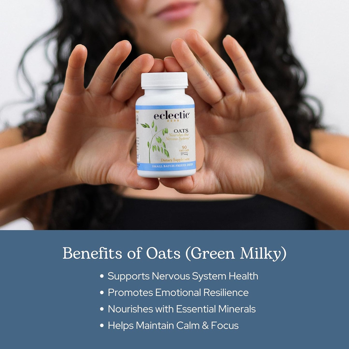 Organic Oats Capsules | Milky Green Oats Avena Sativa for Nervous System Support - görsel 4