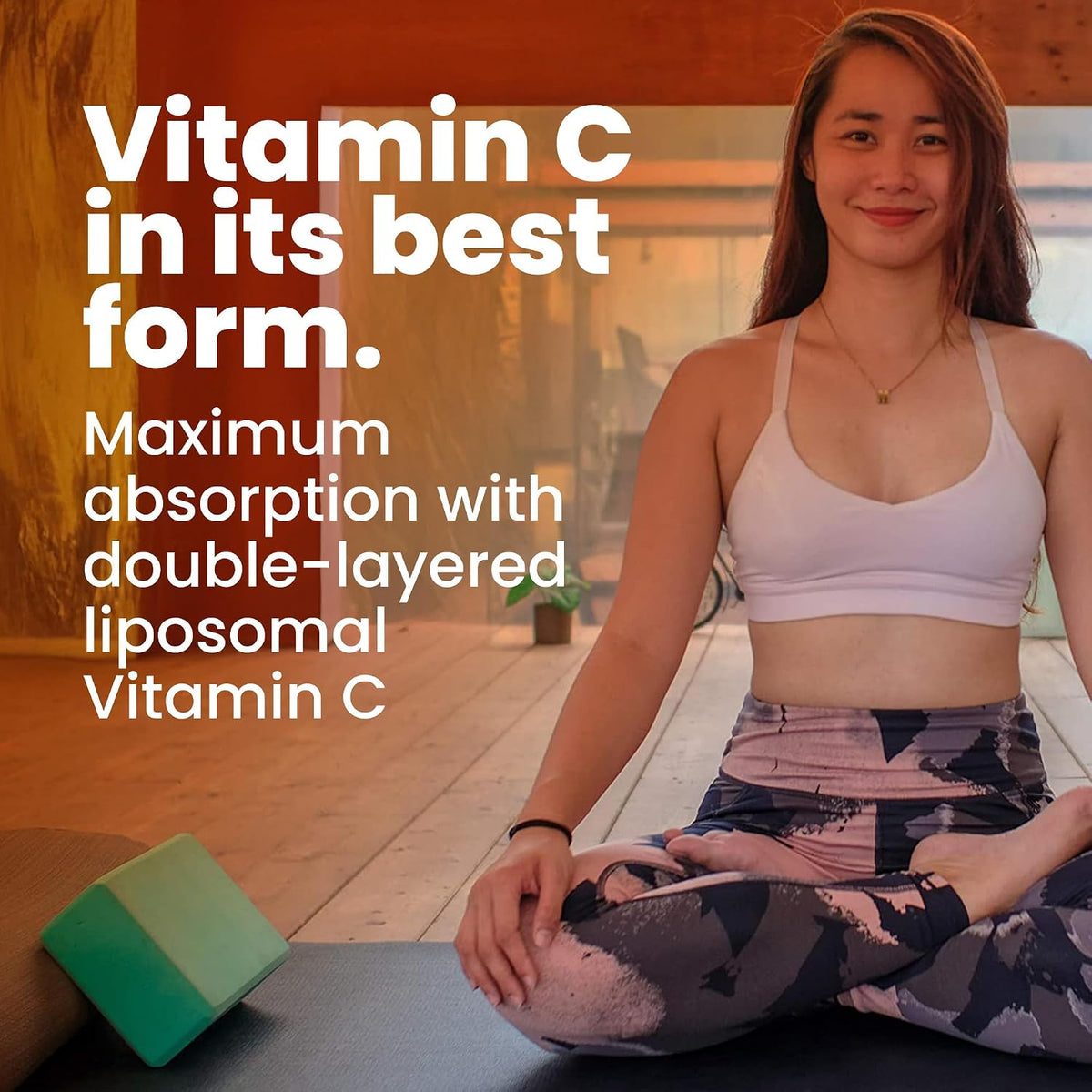 Herbtonics Liposomal Vitamin C 1500mg Food Supplement | Vitamin C for Immune & Collagen Health | High Absorption | 120 Vegan Capsules - Non-GMO - görsel 2