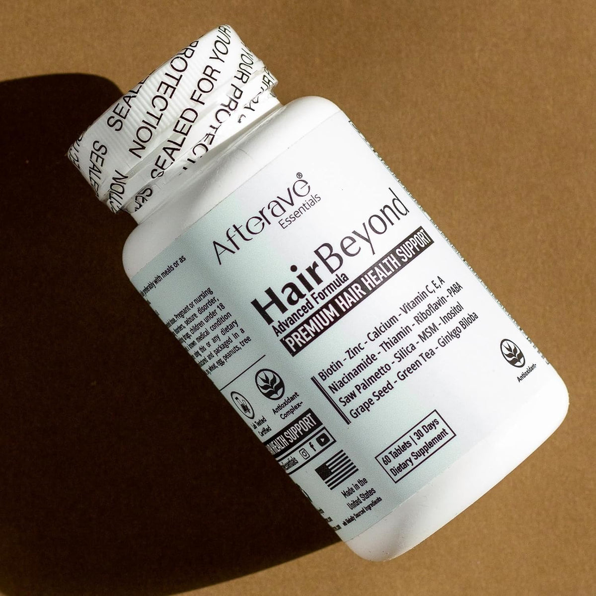 HairBeyond Advanced Hair Growth Formula | Biotin & Saw Palmetto for Stronger Hair - görsel 2