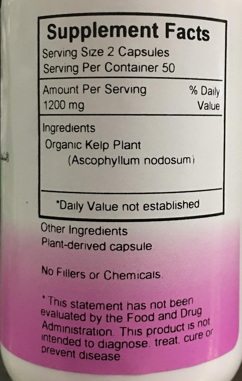 Kelp 100 Capsules - görsel 3