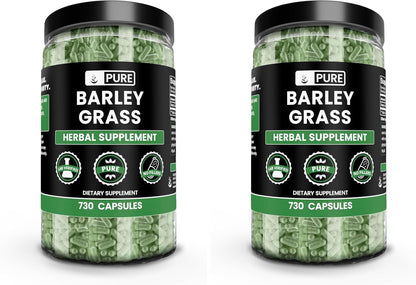 Pure Original Ingredients Barley Grass (730 Capsules)