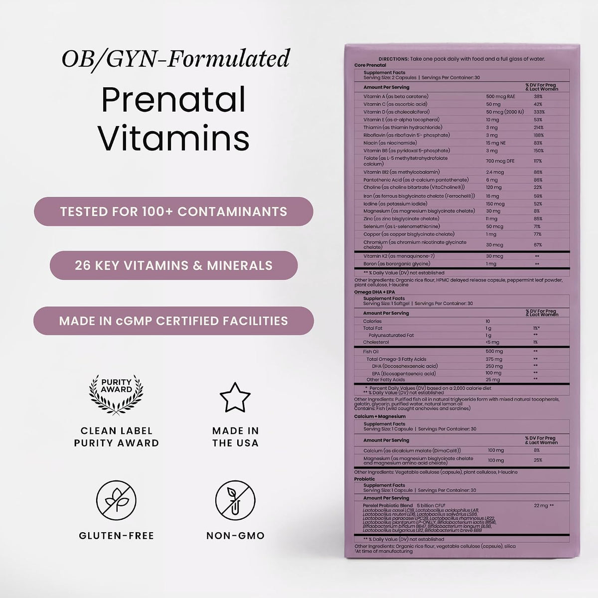 Perelel 3rd Trimester Antenatal Pack - görsel 2